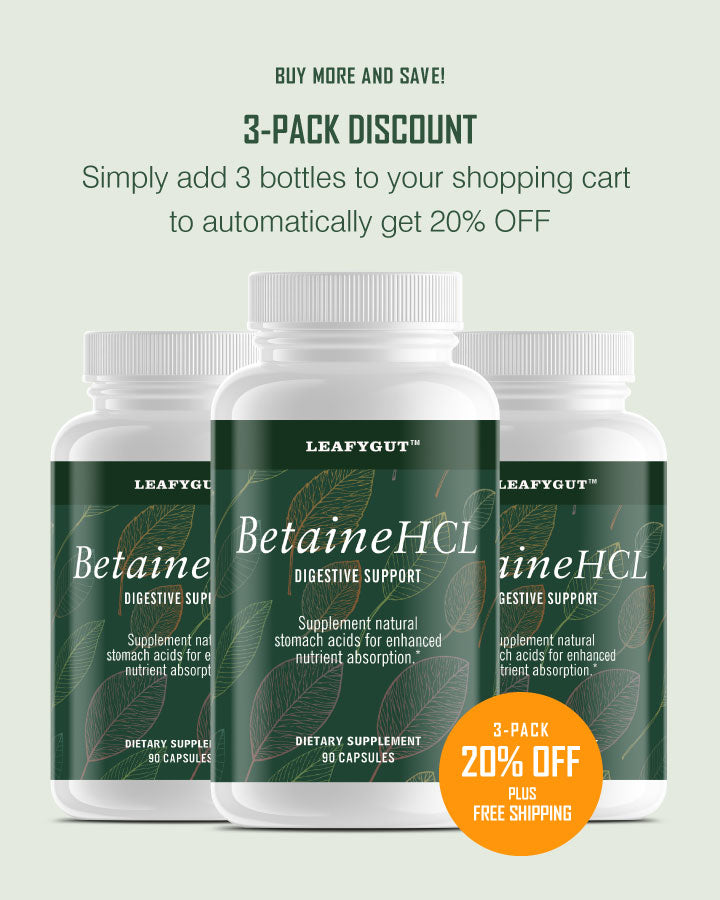 Leafy Gut Betaine HCL